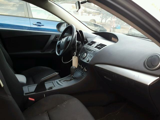 JM1BL1TF4D1767906 - 2013 MAZDA 3 I SILVER photo 5