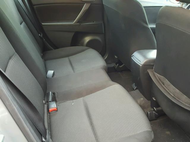 JM1BL1TF4D1767906 - 2013 MAZDA 3 I SILVER photo 6