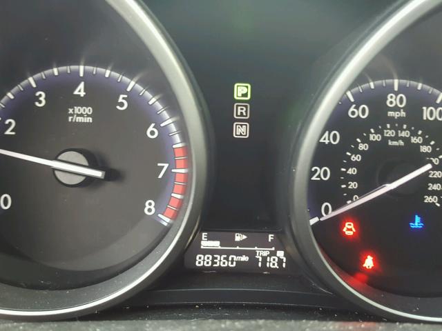 JM1BL1TF4D1767906 - 2013 MAZDA 3 I SILVER photo 8