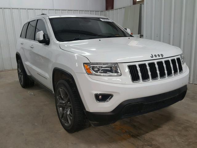 1C4RJEAG7EC185473 - 2014 JEEP GRAND CHER WHITE photo 1