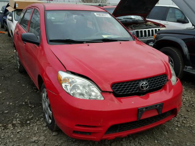 2T1KR32E53C126423 - 2003 TOYOTA COROLLA MA RED photo 1