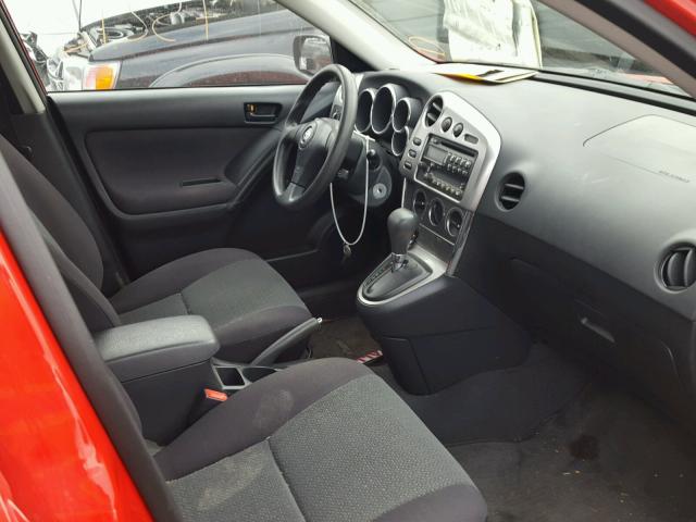 2T1KR32E53C126423 - 2003 TOYOTA COROLLA MA RED photo 5