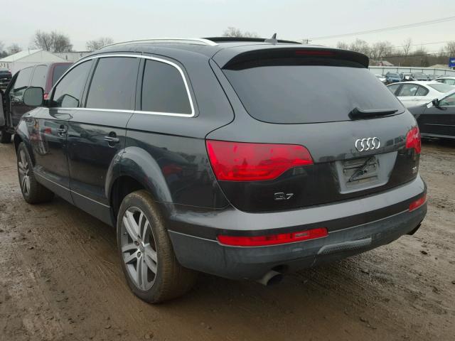 WA1BY74L67D072560 - 2007 AUDI Q7 3.6 QUA BLACK photo 3