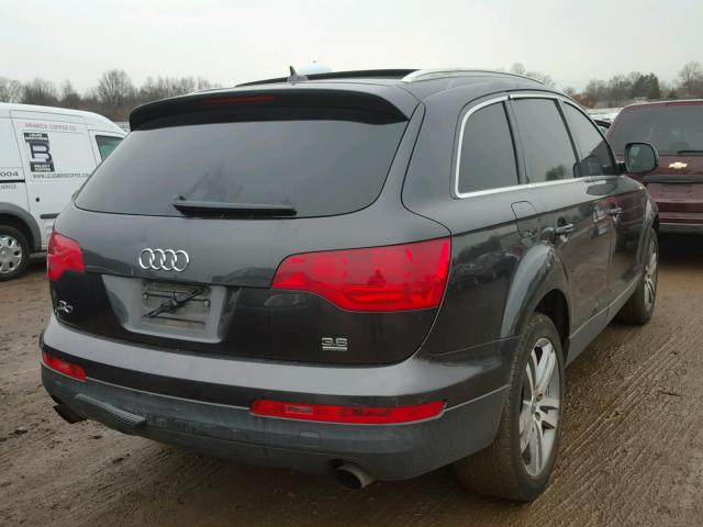 WA1BY74L67D072560 - 2007 AUDI Q7 3.6 QUA BLACK photo 4