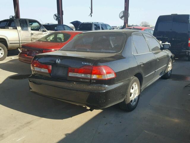 JHMCG56682C016562 - 2002 HONDA ACCORD EX BLACK photo 4