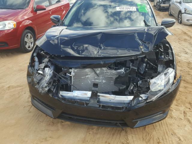 19XFC2F51HE039506 - 2017 HONDA CIVIC LX BLACK photo 9