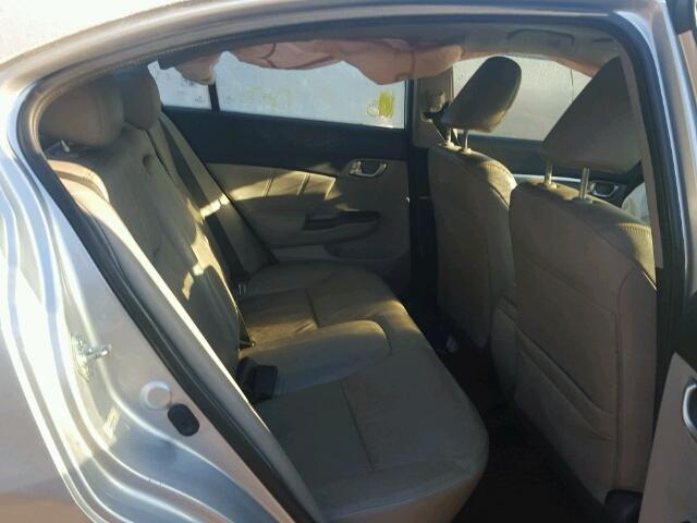 19XFB2F91DE056726 - 2013 HONDA CIVIC EXL فضي صورة 6