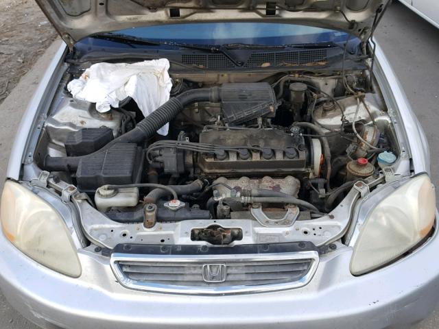 1HGEJ6671TL045348 - 1996 HONDA CIVIC LX SILVER photo 7