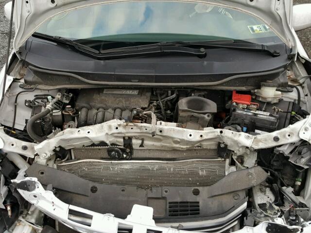 JHMZE2H71AS026696 - 2010 HONDA INSIGHT EX WHITE photo 7