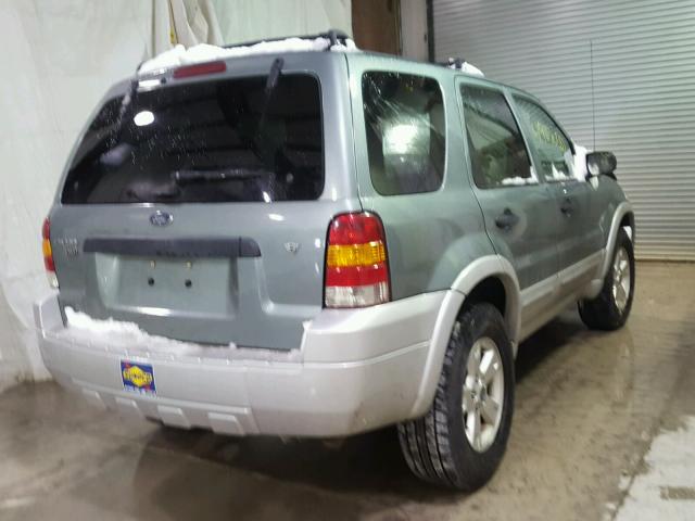 1FMCU93137KB96973 - 2007 FORD ESCAPE XLT GREEN photo 4