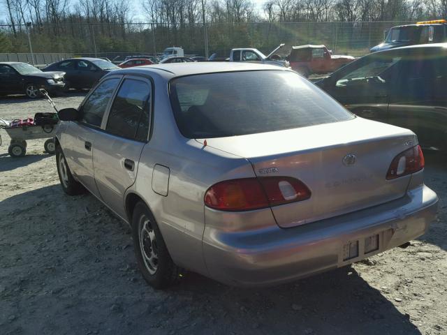 2T1BR12E7XC120505 - 1999 TOYOTA COROLLA VE BEIGE photo 3