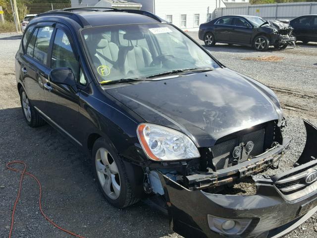 KNAFG526977111732 - 2007 KIA RONDO LX BLACK photo 1