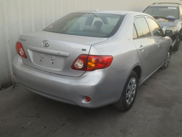 JTDBL40E499066661 - 2009 TOYOTA COROLLA BA GRAY photo 4