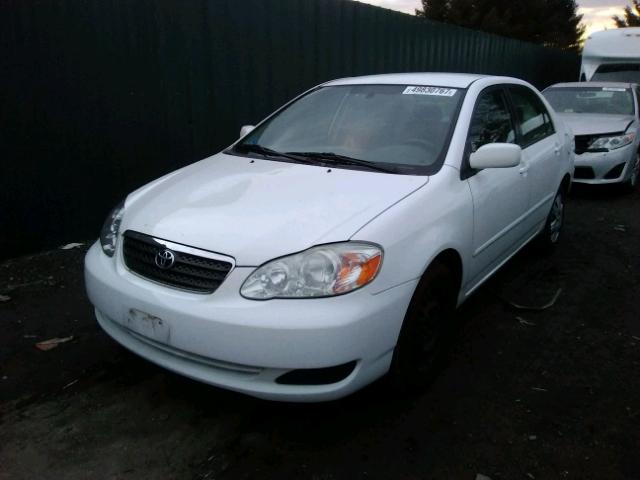 2T1BR32E97C785529 - 2007 TOYOTA COROLLA CE WHITE photo 2