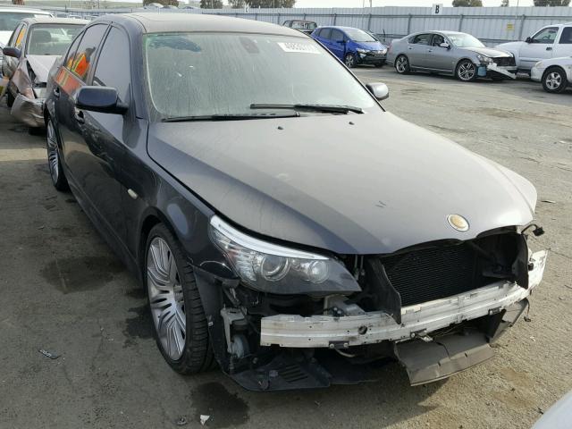 WBANW53538CT50707 - 2008 BMW 550 I BLUE photo 1