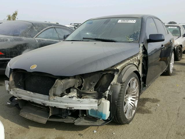 WBANW53538CT50707 - 2008 BMW 550 I BLUE photo 2