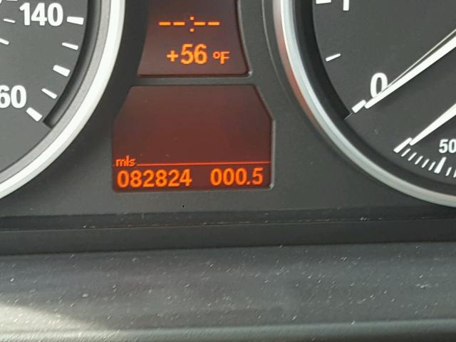 WBANW53538CT50707 - 2008 BMW 550 I BLUE photo 8