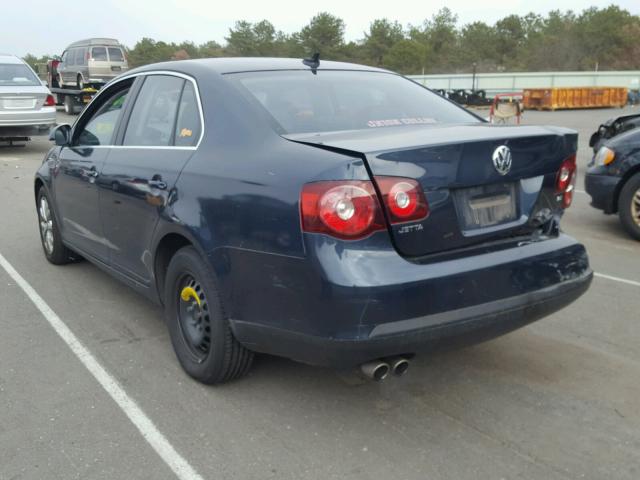 3VWRZ7AJ2AM055493 - 2010 VOLKSWAGEN JETTA SE 蓝色 照片 3