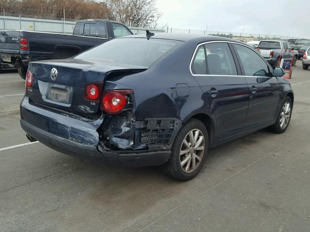 3VWRZ7AJ2AM055493 - 2010 VOLKSWAGEN JETTA SE 蓝色 照片 4