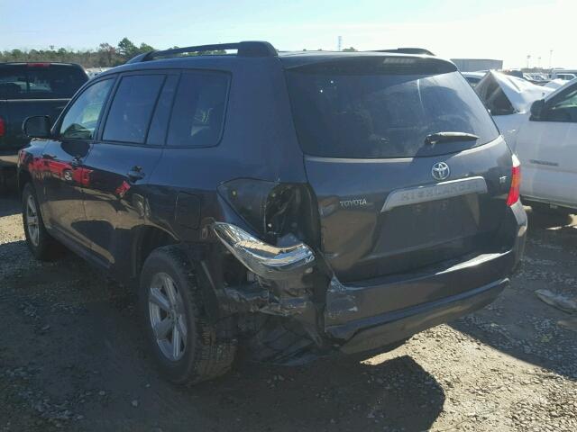 JTEDS41A182043090 - 2008 TOYOTA HIGHLANDER GRAY photo 3