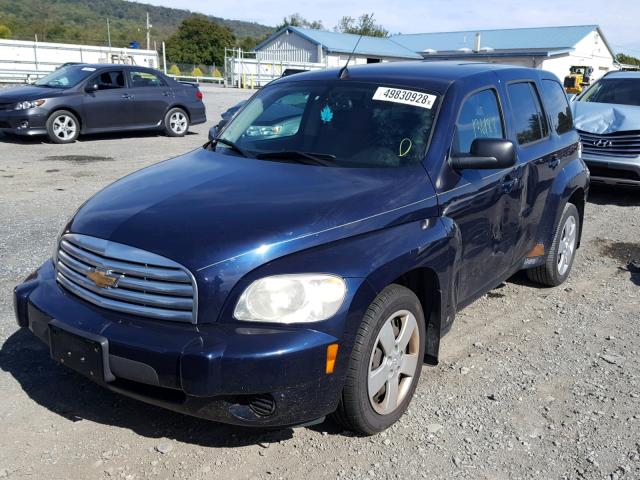 3GNCA33D78S694949 - 2008 CHEVROLET HHR LS Azul foto 2