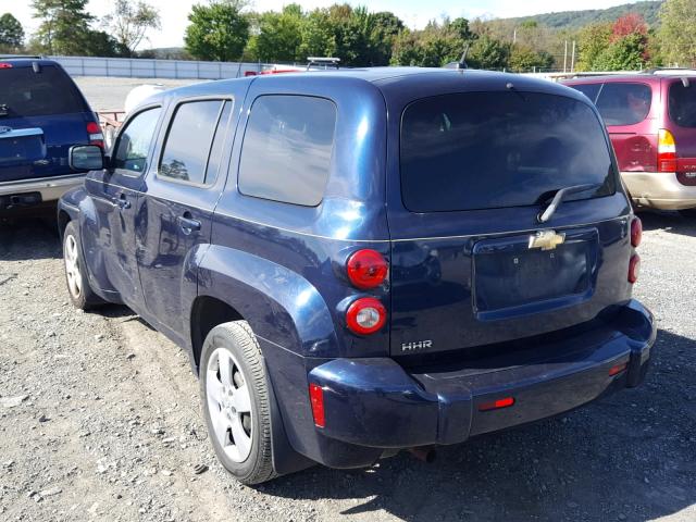 3GNCA33D78S694949 - 2008 CHEVROLET HHR LS Azul foto 3