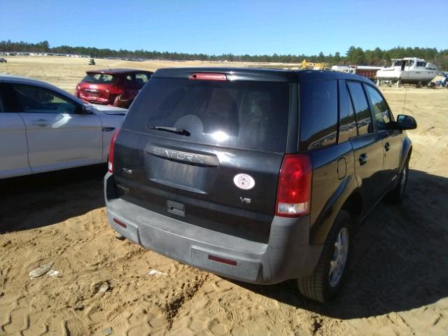 5GZCZ534X4S824255 - 2004 SATURN VUE BLACK photo 4