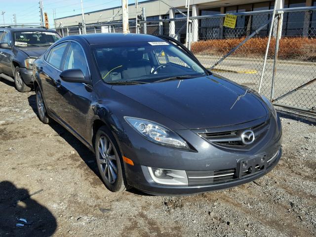 1YVHZ8DH1C5M43430 - 2012 MAZDA 6 I BLACK photo 1