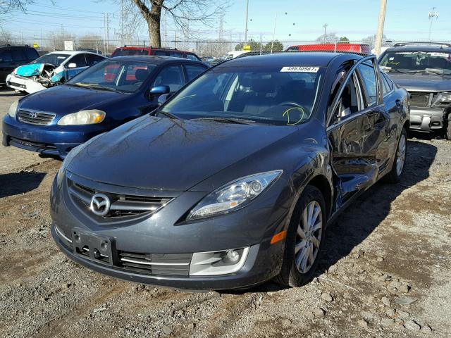 1YVHZ8DH1C5M43430 - 2012 MAZDA 6 I BLACK photo 2