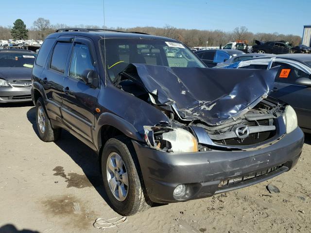 4F2YZ04143KM46785 - 2003 MAZDA TRIBUTE LX BLUE photo 1