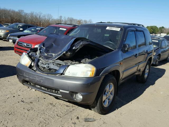 4F2YZ04143KM46785 - 2003 MAZDA TRIBUTE LX BLUE photo 2