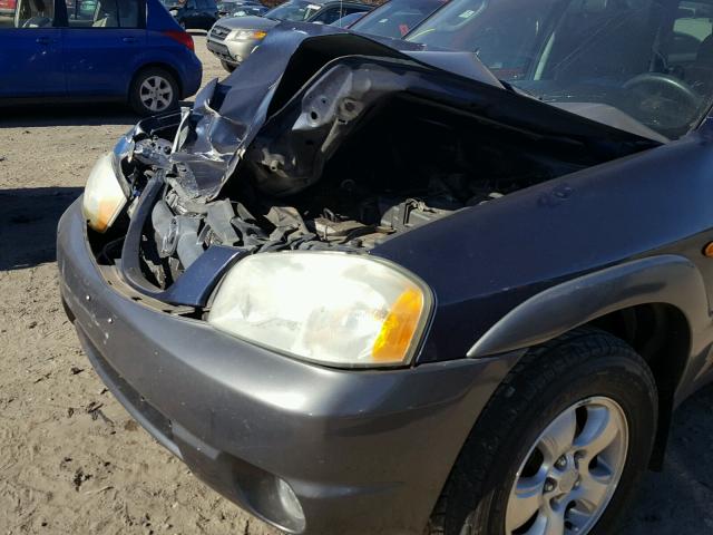 4F2YZ04143KM46785 - 2003 MAZDA TRIBUTE LX BLUE photo 9