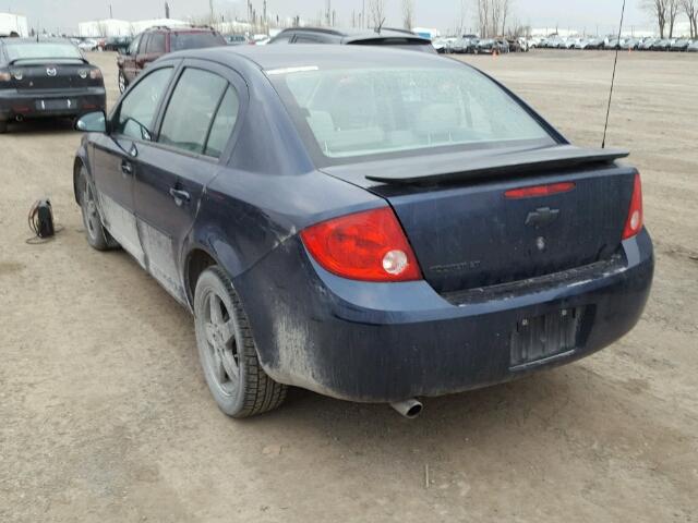 1G1AL55F487226057 - 2008 CHEVROLET COBALT LT BLUE photo 3