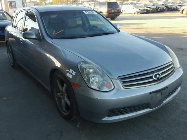 JNKCV51E65M215984 - 2005 INFINITI G35 GRAY photo 1