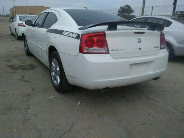 2B3KA53T79H620220 - 2009 DODGE CHARGER R/ WHITE photo 3