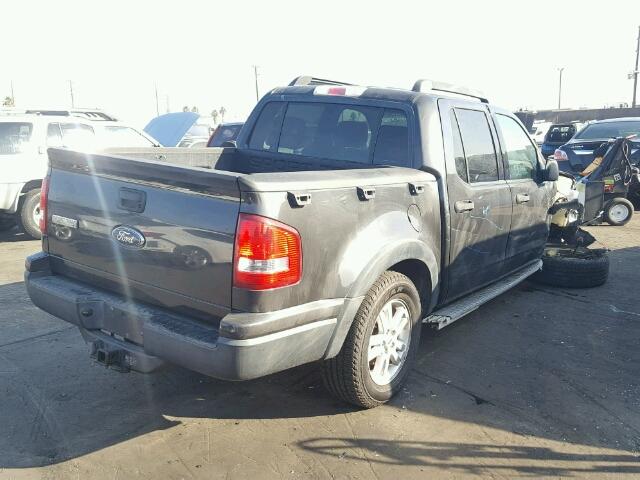 1FMEU31847UA46882 - 2007 FORD EXPLORER S GRAY photo 4