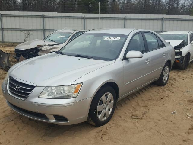 5NPET46C09H538459 - 2009 HYUNDAI SONATA GLS SILVER photo 2