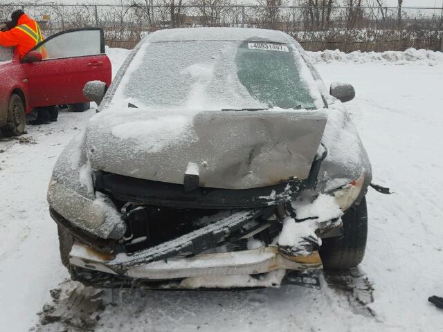 2HGFA16516H016827 - 2006 HONDA CIVIC LX GRAY photo 9