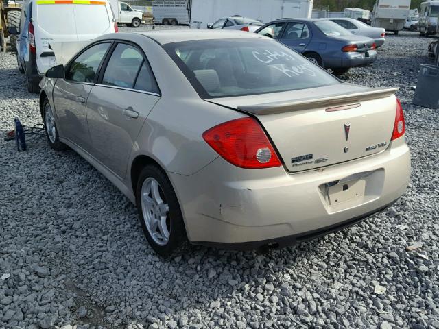 1G2ZJ57K294249855 - 2009 PONTIAC G6 TAN photo 3