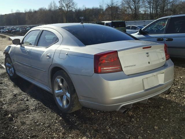 2B3KA53H78H237100 - 2008 DODGE CHARGER R/ SILVER photo 3