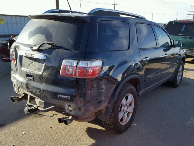 1GKEV13707J137793 - 2007 GMC ACADIA SLE BLACK photo 4