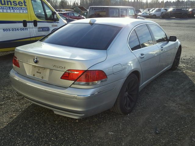 WBAHL83577DT08234 - 2007 BMW ALPINA B7 GRAY photo 4