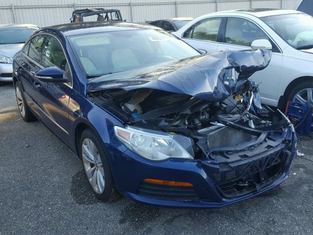 WVWNN7AN5BE709068 - 2011 VOLKSWAGEN CC SPORT BLUE photo 1