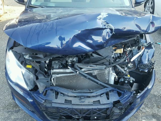 WVWNN7AN5BE709068 - 2011 VOLKSWAGEN CC SPORT BLUE photo 7