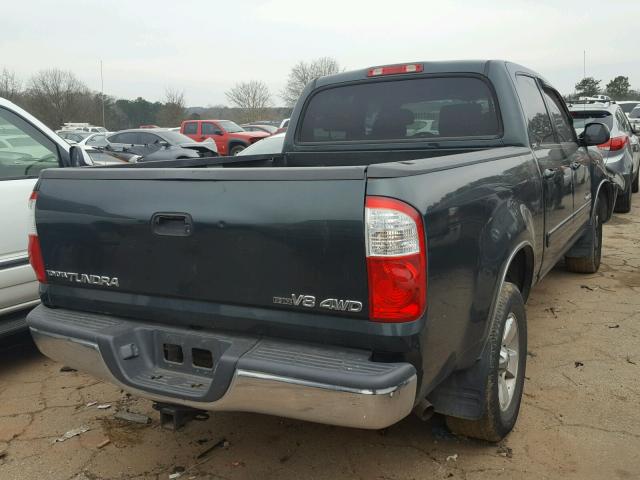 5TBDT441X6S547875 - 2006 TOYOTA TUNDRA DOU GREEN photo 4