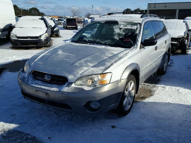 4S4BP61C677305399 - 2007 SUBARU LEGACY OUT SILVER photo 2