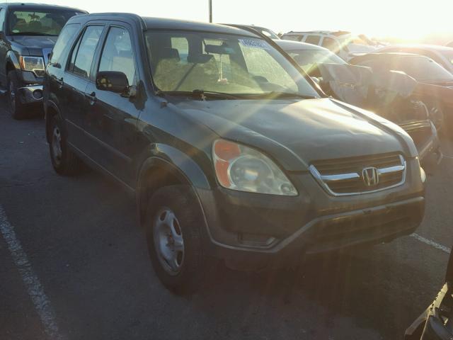 JHLRD78453C047817 - 2003 HONDA CR-V LX GREEN photo 1