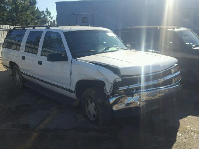 3GNEC16RXXG163633 - 1999 CHEVROLET SUBURBAN C WHITE photo 1