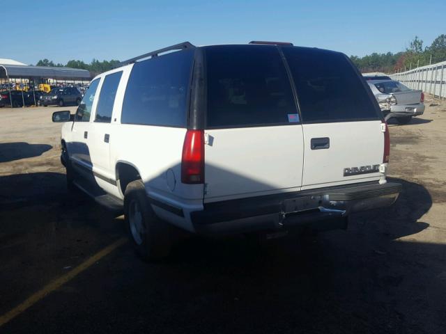 3GNEC16RXXG163633 - 1999 CHEVROLET SUBURBAN C WHITE photo 3