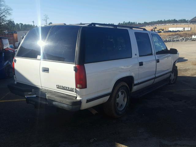 3GNEC16RXXG163633 - 1999 CHEVROLET SUBURBAN C WHITE photo 4